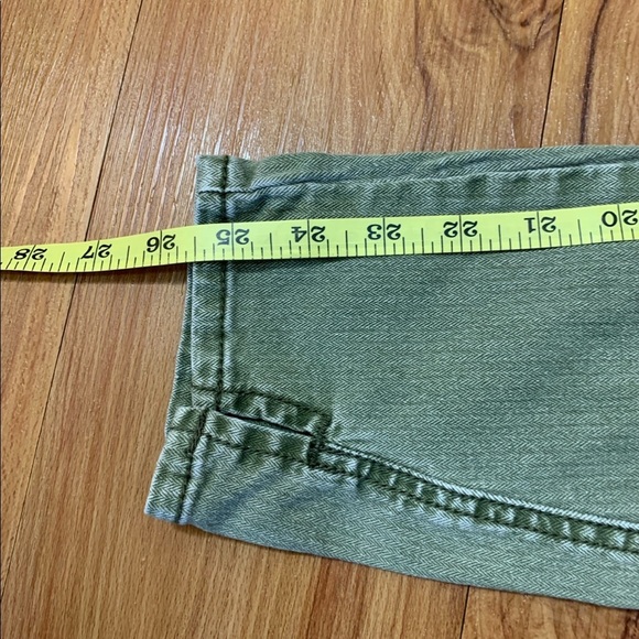 Free People Army Green Skinny Jeans - Picture 13 of 14